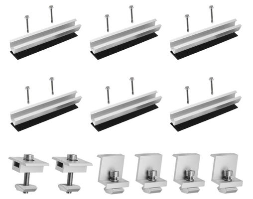 Lightweight Aluminum waterproof Mounting Solar Panel Accessories Z Brackets 12CM