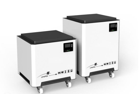 LiFePO4 Felicity Solar Lithium Battery 51.2V 250Ah 10240Wh 12800Wh with white and black