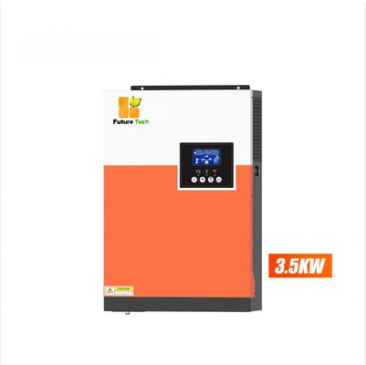 Home Off Grid Polycrystalline Solar Panels With  Inverters 5.5KW with orange
