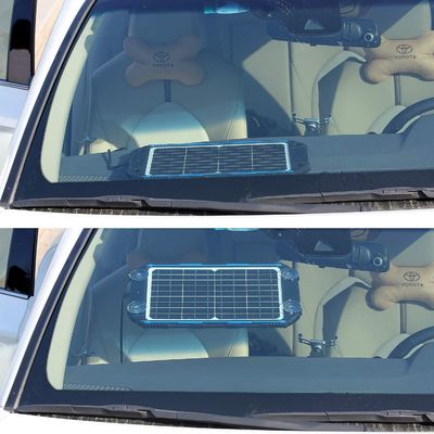 12W 12V Solar Panel Trickle Charger Solar Powered Battery Maintainer MPPT
