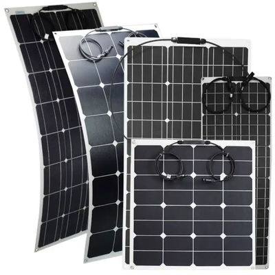 Multifunctional PV Flexible Solar Panel 12V 24V 110W For Car Home Boat