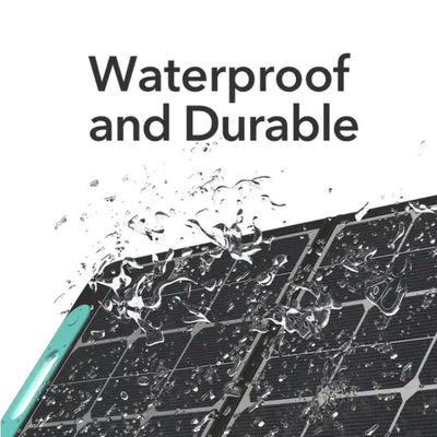 100W Foldable Monocrystalline Solar Panel Waterproof IP68 For Home Camping