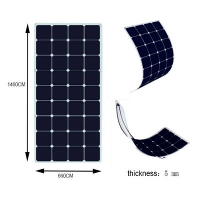 Laptop Flexible Solar Panels Ultra Thin Solar Panels Charger 110W