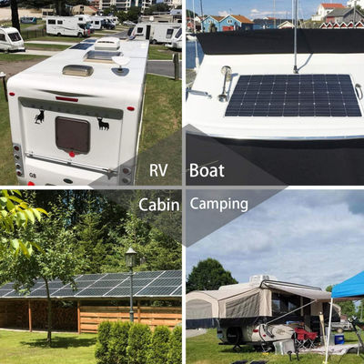 520W Photovoltaic Flexible Solar Panel Thin Film Rolling For Boat Camper Trailer