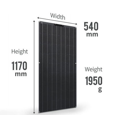 Off Grid  Flexible Solar Panel Kit  150w 18V
