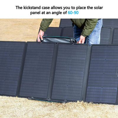 ODM 160W Folding Solar Panels For Camping Lightweight PV System