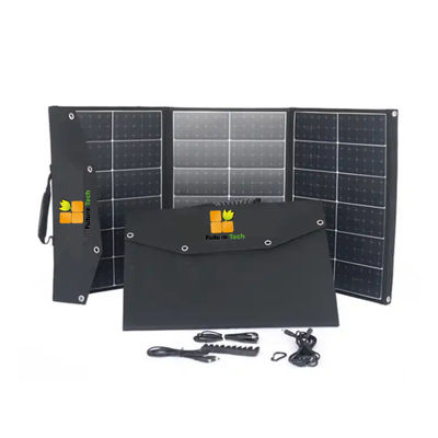Monocrystalline Portable Foldable Solar Blanket 100W For Home