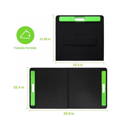 Customized Foldable Solar Blankets Waterproof For Caravans 100W 19V