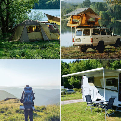 Customized Foldable Solar Blankets Waterproof For Caravans 100W 19V
