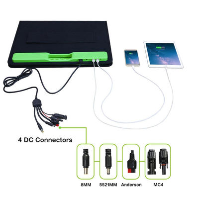 Customized Foldable Solar Blankets Waterproof For Caravans 100W 19V