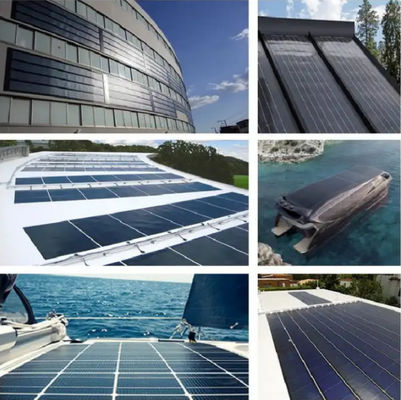 75 Watt Flexible Solar Panel ETFE Panel MC4 Waterproof for Easy Installation