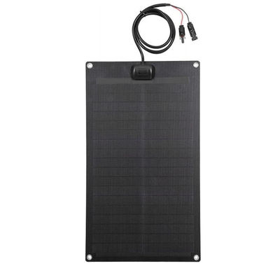 Lightweight Flexible Solar Panels ETFE Black PERC Monocrystalline For RV