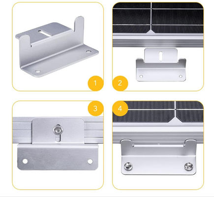 16 Units Campervans Solar Panel Accessories Mounting Bracket Kits For Tile Roof