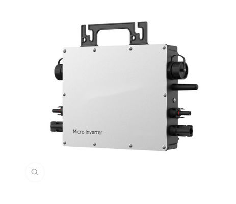 600W 2000W Solar Micro Inverter Class I For Balcony Power Plants with black and white
