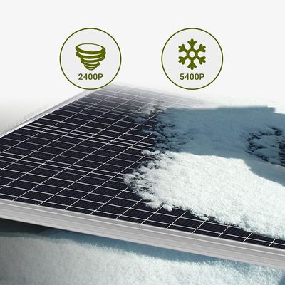 100W 12V 9BB Photovoltaic Balcony Solar Panels For RV Motorhomes Marine Boat