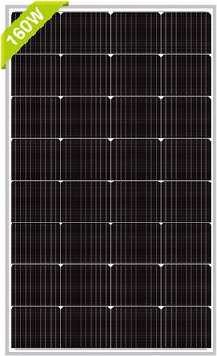 160W Off Grid Monocrystalline PV Cell Module Mono Poly Solar Panel 12V