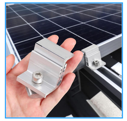 Adjustable Solar Panel Accessories Grounding Gutter Kit For PV Mounting System