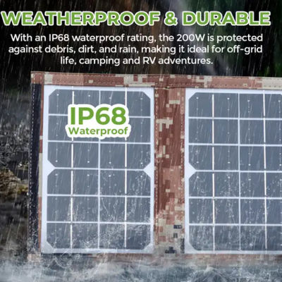 Mini outdoorFoldable Solar Blanket Panels For Camping Outdoor