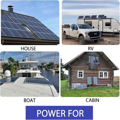 200 Watt 24V Rigid Solar Panel Monocrystalline Module Off Grid System