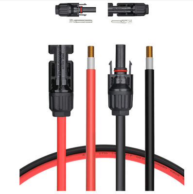 10AWG PV Extension Cables Solar Panel Accessories For Portable Solar Panel
