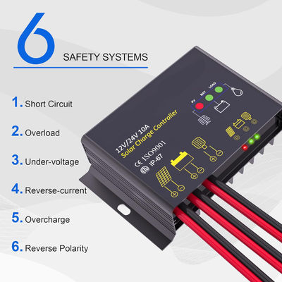 30 Watt 24V Solar Panel Kit Trickle Charger Maintainer Controller