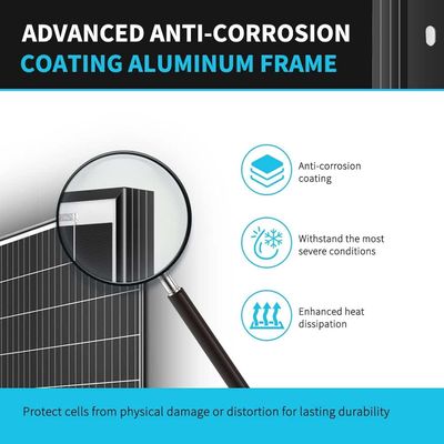 24V 320W Solar Panel Monocrystalline On Off Grid For RV Trailers