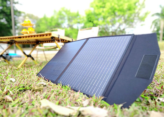 FTB30W 30w solar panel foldable blanket  Battery Charger With black for outdoor