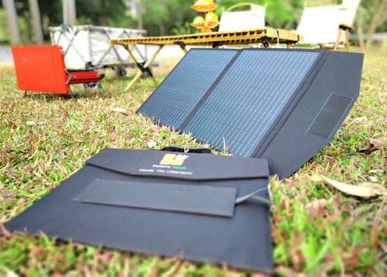 FTB30W 30w solar panel foldable blanket  Battery Charger With black for outdoor