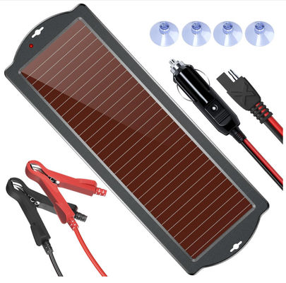 Portable Trickle Solar Charger Power Bank 1.8W 12V waterproof solar charging