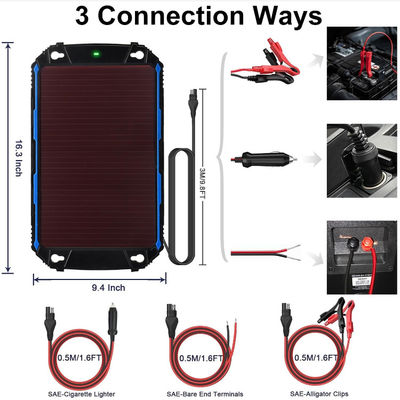 MPPT Monocrystalline Photovoltaic Module Portable Solar Panel Charger