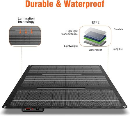 30 Watt Portable Balcony Solar Panels Monocrystalline Silicon Waterproof