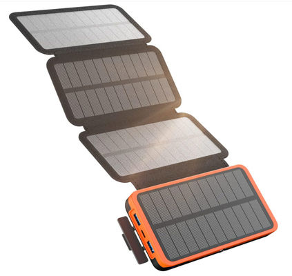 22.5W 27000mAh Portable Solar Charger Power Bank For mobile phone