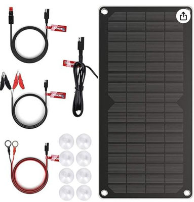 ODM USB Solar Powered Portable Charger Backup For Car Boat Marine Truck