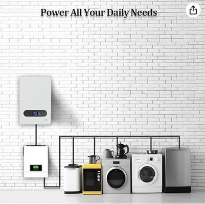 FT3000 Solar hybrid Inverter 3200WBuilt in 80A MPPT Solar Charge Controller with white