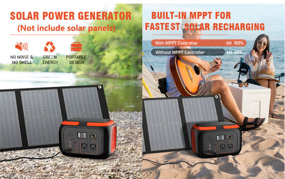 FTMB600 Portable Power Station Set 300W,600W Backup Lithium Battery Pack Bank