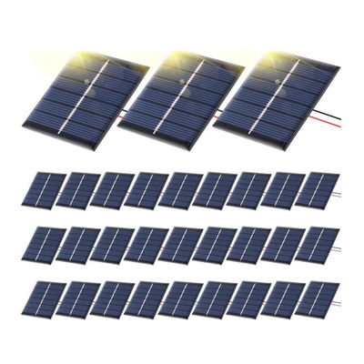 Polycrystalline Portable Flexible Solar Panel Cells System 120MA For Flashlight