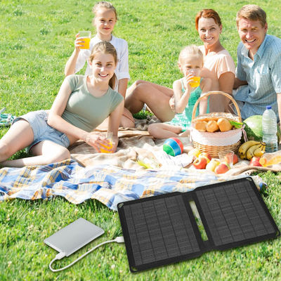 Portable Monocrystalline Solar Cell Emergency ETFE Solar Panel Chargers 10W 5V
