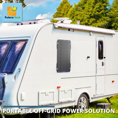 Waterproof 30 Watt Flexible Solar Panel Car Battery Charger Portable
