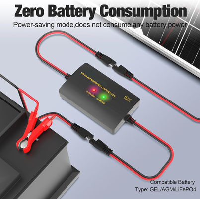 25W Solar Battery Trickle Charger Maintainer 12V For Car Motorcycle