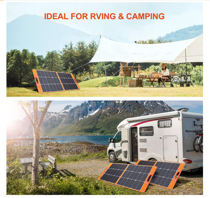 100 Watt Foldable solar blanket Portable Solar Panels  for outdoor