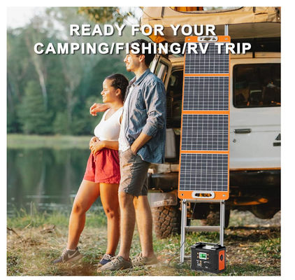 18V 100W Foldable Solar Blanket Panel Charger Customized with DC Output