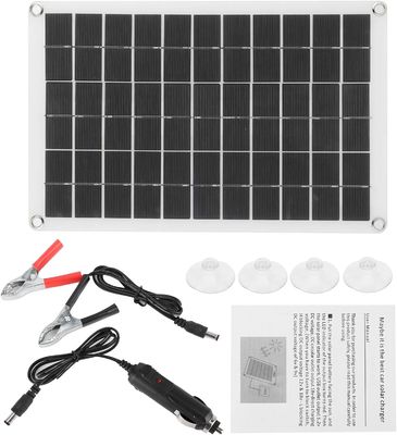 Lightweight Portable Solar Panel Monocrystalline Cell 100W 12/24V USB Output