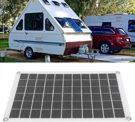 Lightweight Portable Solar Panel Monocrystalline Cell 100W 12/24V USB Output