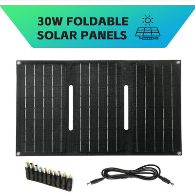 30w Foldable Marine Solar Battery Charger For Boat Outdoor Camping ODM