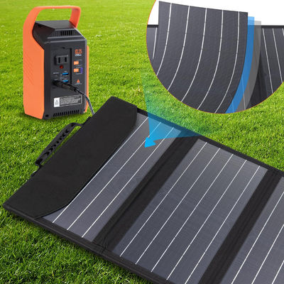 30W Foldable Portable Solar Panel Charger Kit For Outdoor Camping