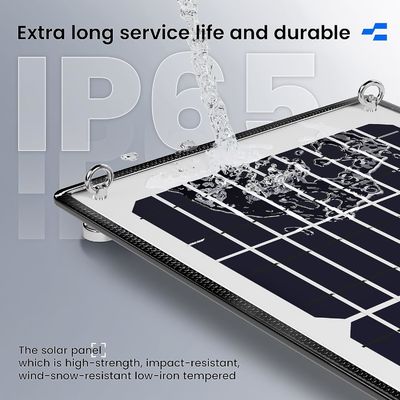 10W 12V Magnetic Solar Battery Charger Trickle Maintainer Waterproof For Boat