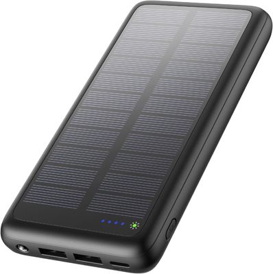 USB C Portable Solar Charger 27000mAh For Cell Phone Tablet ODM