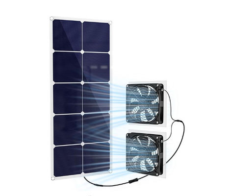FTBM30 Solar Panel Fan Kit,30W,Solar Powered ,Potable Weatherproof IP65