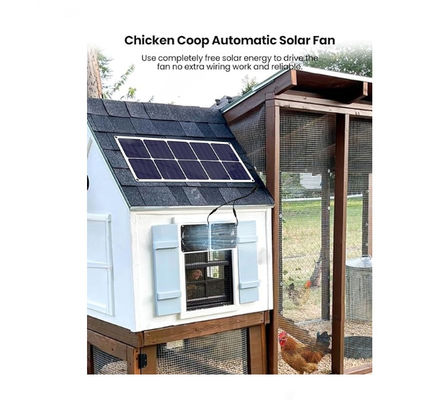 FTBM30 Solar Panel Fan Kit,30W,Solar Powered ,Potable Weatherproof IP65
