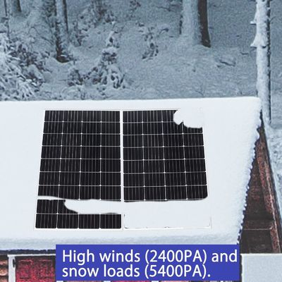 12V 24V Mono PV Rigid Solar Panel Module 300W 150W Power